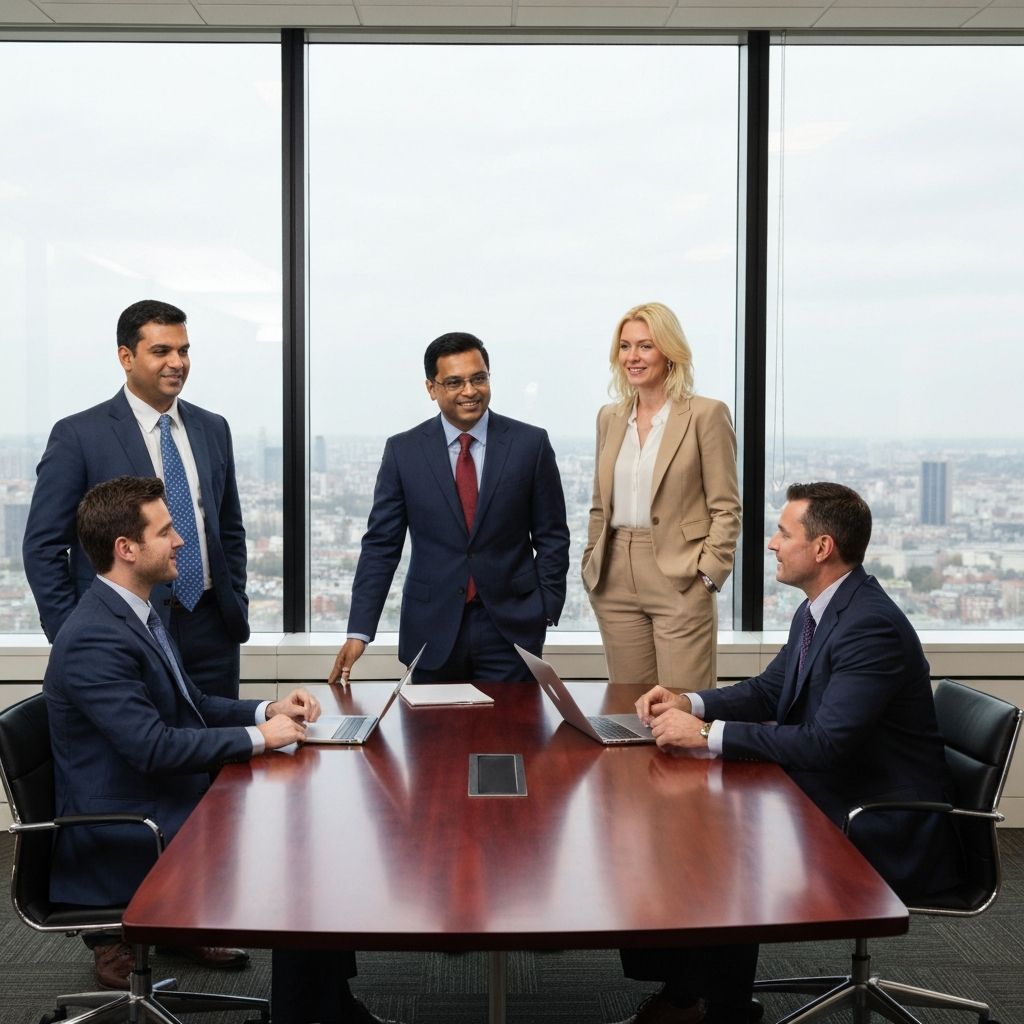 Team collaborating in modern Chicago office